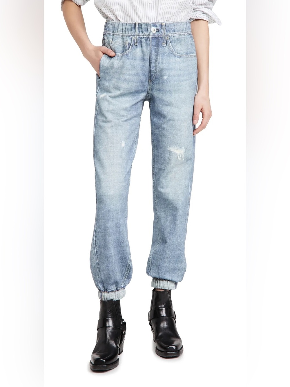 Rag & Bone Miramar Jogger Pant in Cotton Terry size Small